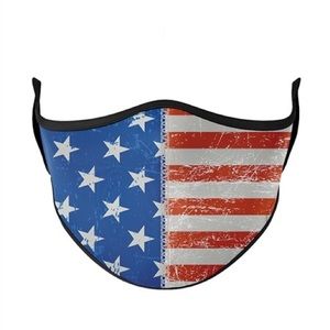 Top Trenz one size fits most American Flag mask